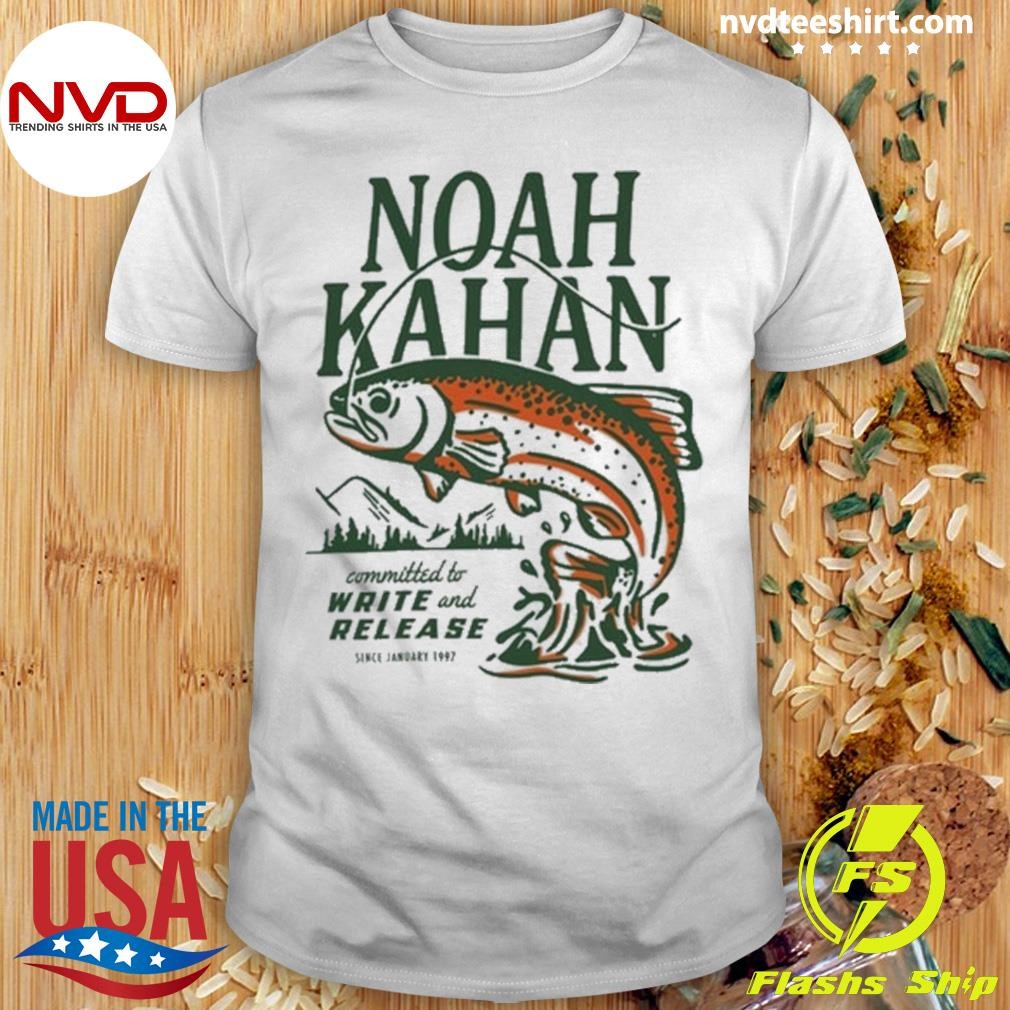 Noah Kahan Write and Release Shirt