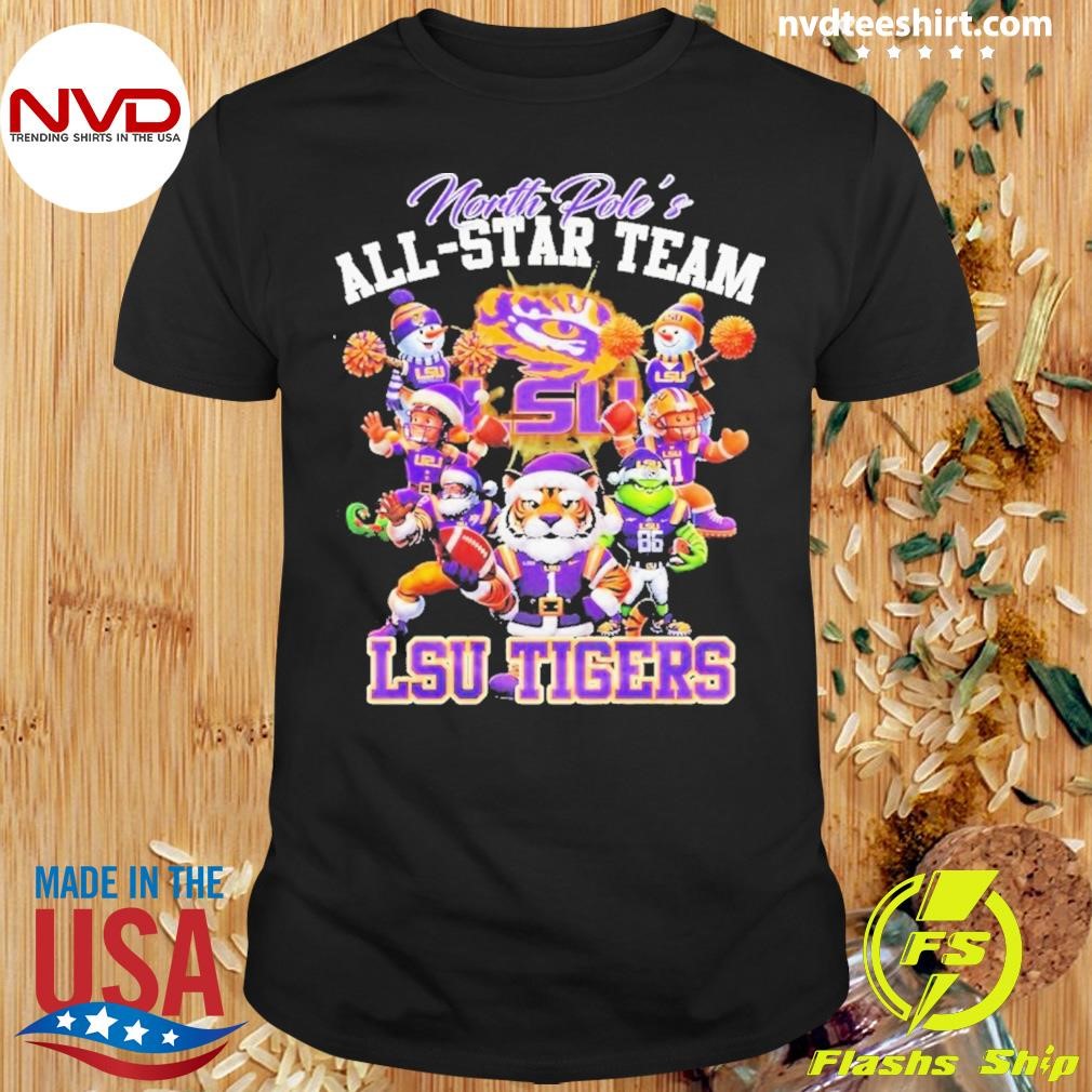 North Pole All-star Team Lsu Tigers Christians 2024 Shirt