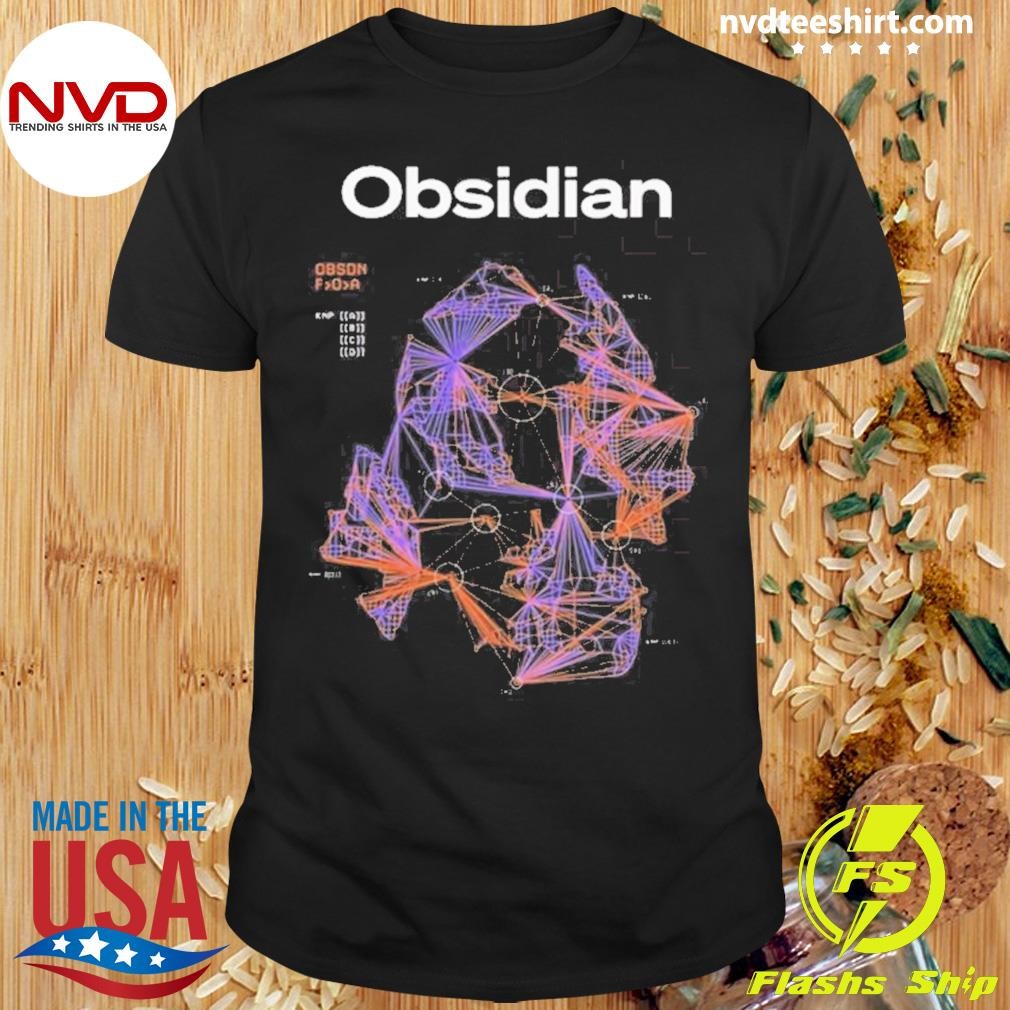 Obsidian Band Fractal 2024 Shirt