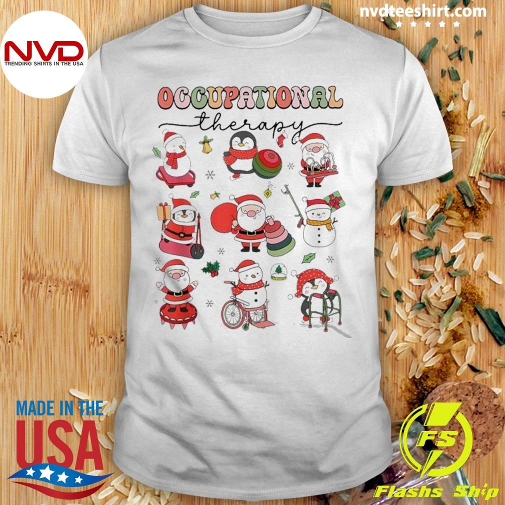 Occupational Therapy Ot Therapist Ot Assistant Christmas 2024 Shirt