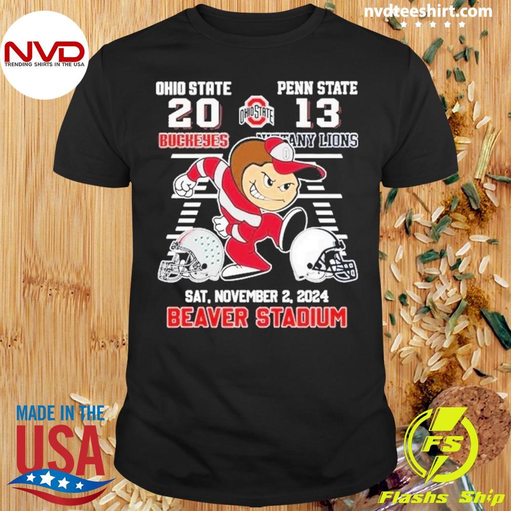 Ohio State Buckeyes Beat Penn State Nittany Lions 2024 Beaver Stadium Shirt