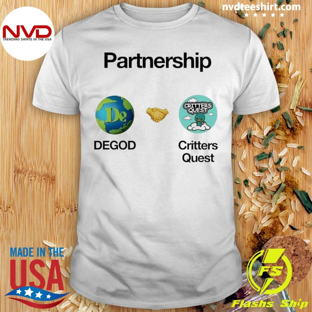 Partnership Degod Critters Quest 2024 Shirt