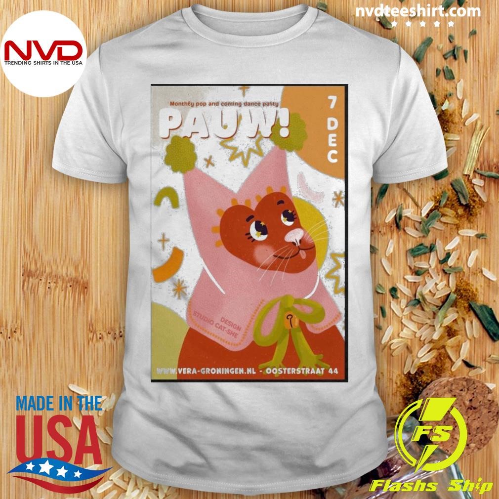 Pauw! Dec 7 2024 Groningen Netherlands Poster 2024 Shirt