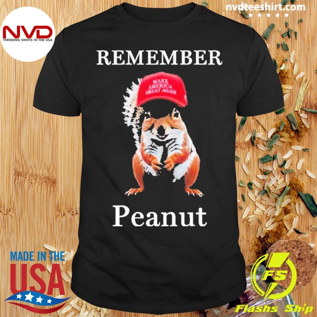 Peanut The Squirrel Remember Peanut 2024 Shirt