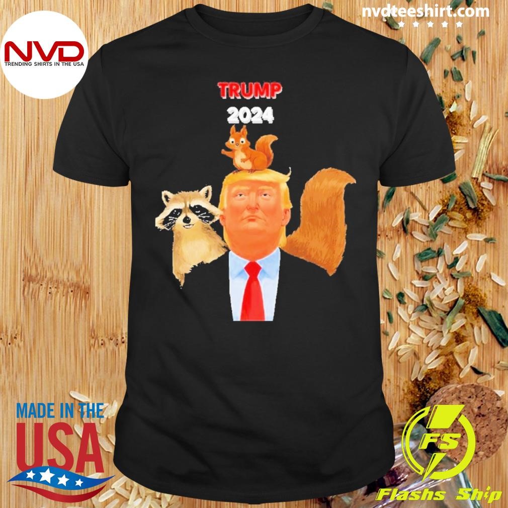 Peanut The Squirrel and Racoon The Fred Trump 2024 Shirt