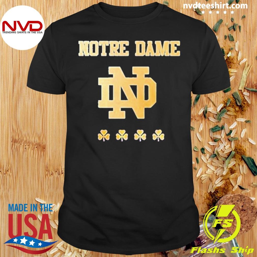 Personalized Notre Dame Fighting Irish 2024 Shamrock Series Shirt