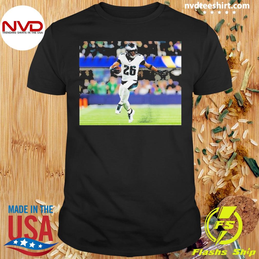 Philadelphia Eagles Saquon Barkley Nfl Flash Features Week 12 Shirt