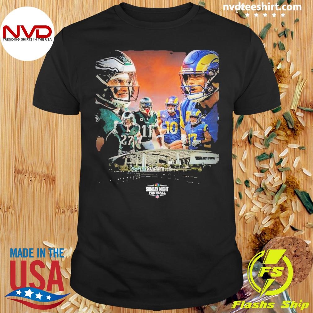 Philadelphia Eagles Vs Los Angeles Rams Sunday Night Football Shirt