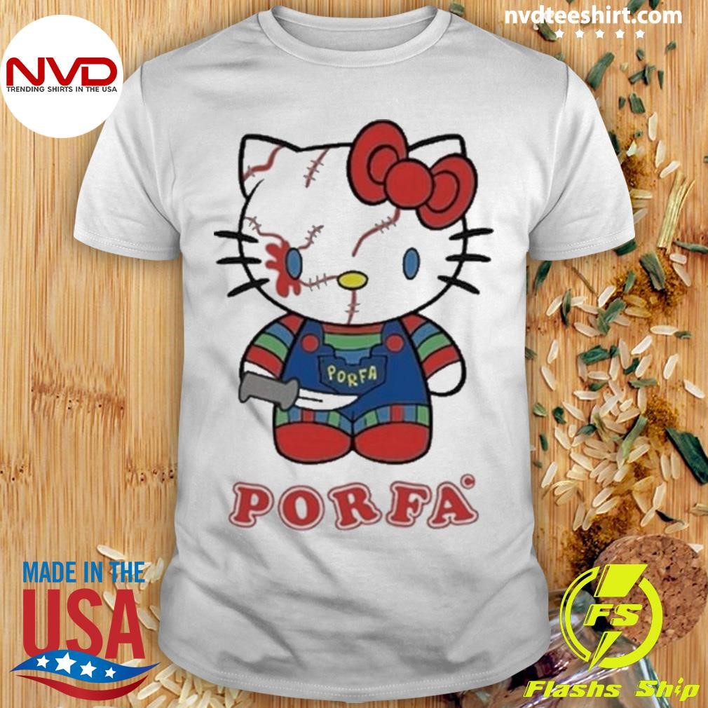 Porfa Hello Kitty Halloween 2024 Shirt