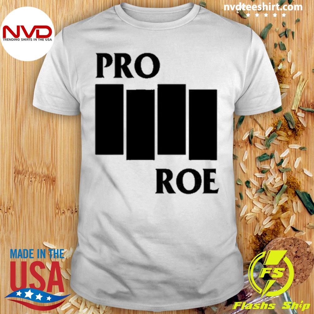 Pro Roe Black Flag Shirt