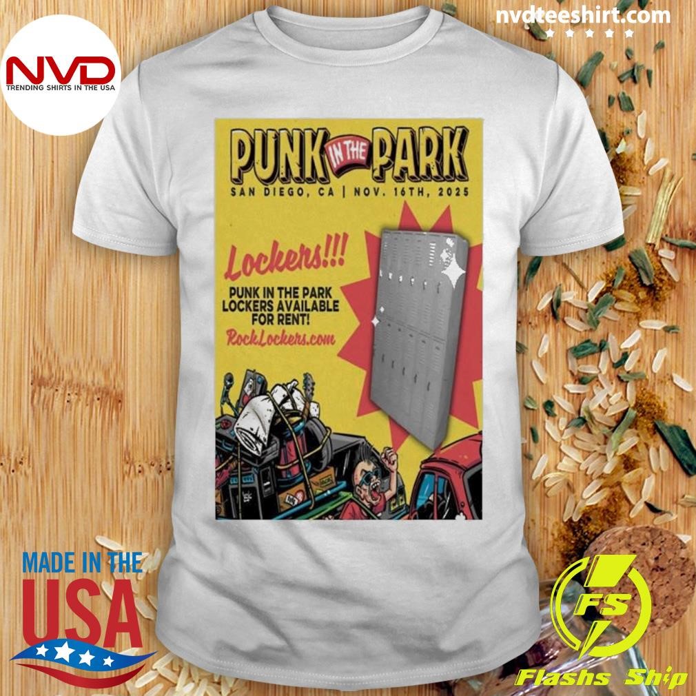 Punk In The Park San Diego Ca Nov 16 2025 Shirt