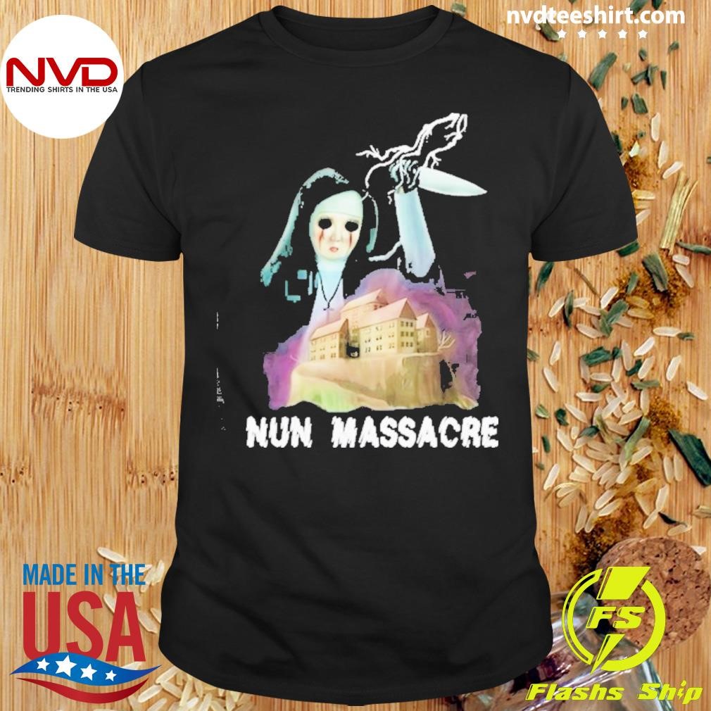 Puppetcombo Nun Massacre Nun Above Shirt