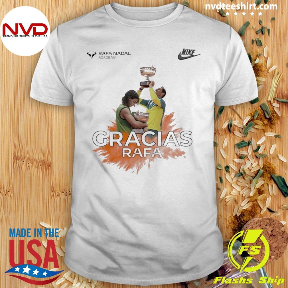 Rafa Nadal Gracias Rafa Special Shirt