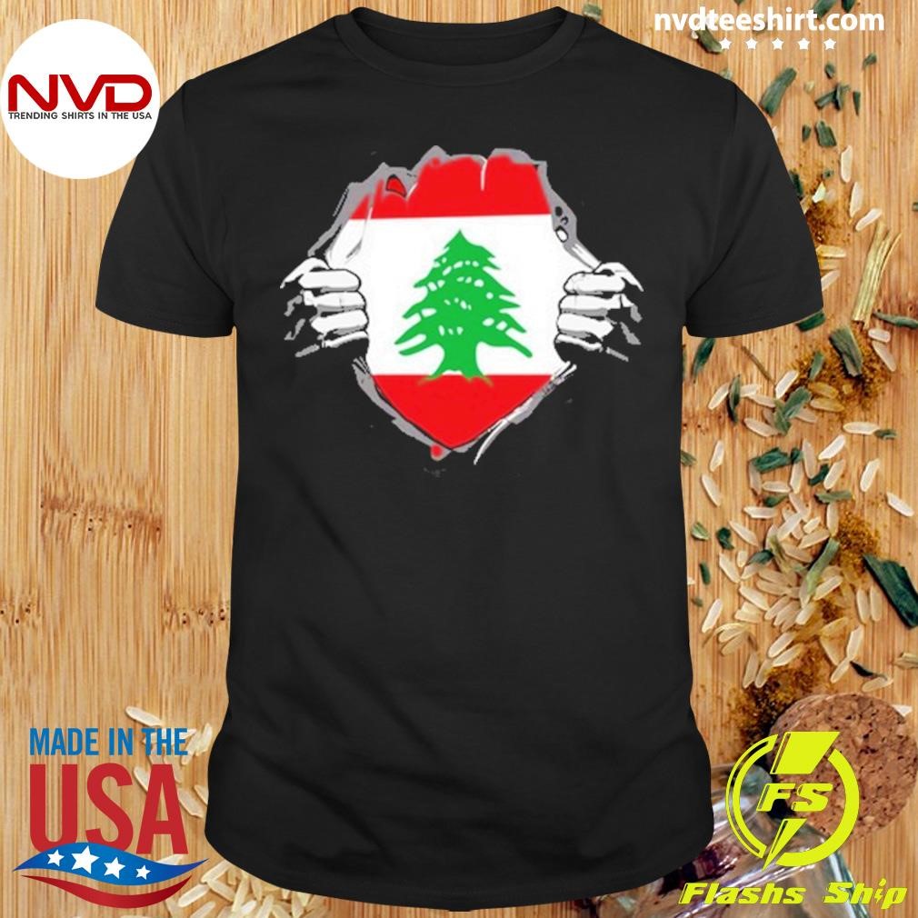 Rania Khalek Lebanon Flag Lebanese Roots 2024 Shirt