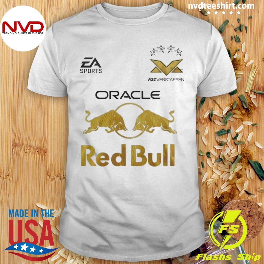 Red Bull Racing 4th World Championship Of Max Verstappen 2024 Shirt