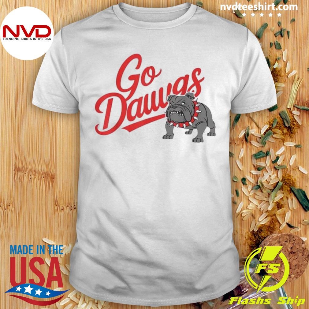 Retro Go Dawgs Bulldog 2024 Shirt