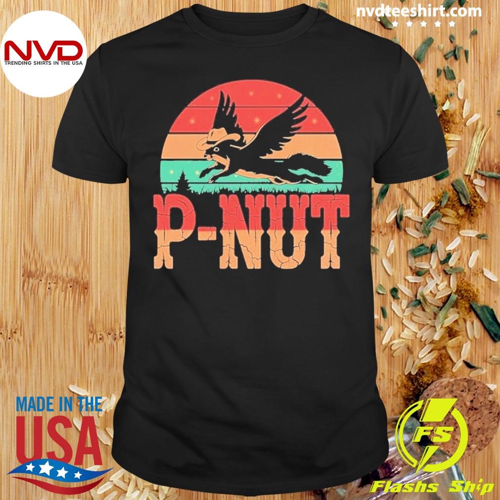 Retro Vintage Justice For Peanut Squirrel P’nut Pnut 2024 Shirt