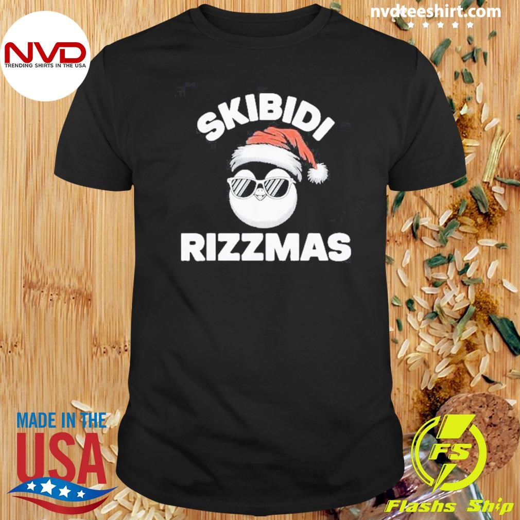 Rizz The Season Skibidi Rizzmas Christmas 2024 Shirt