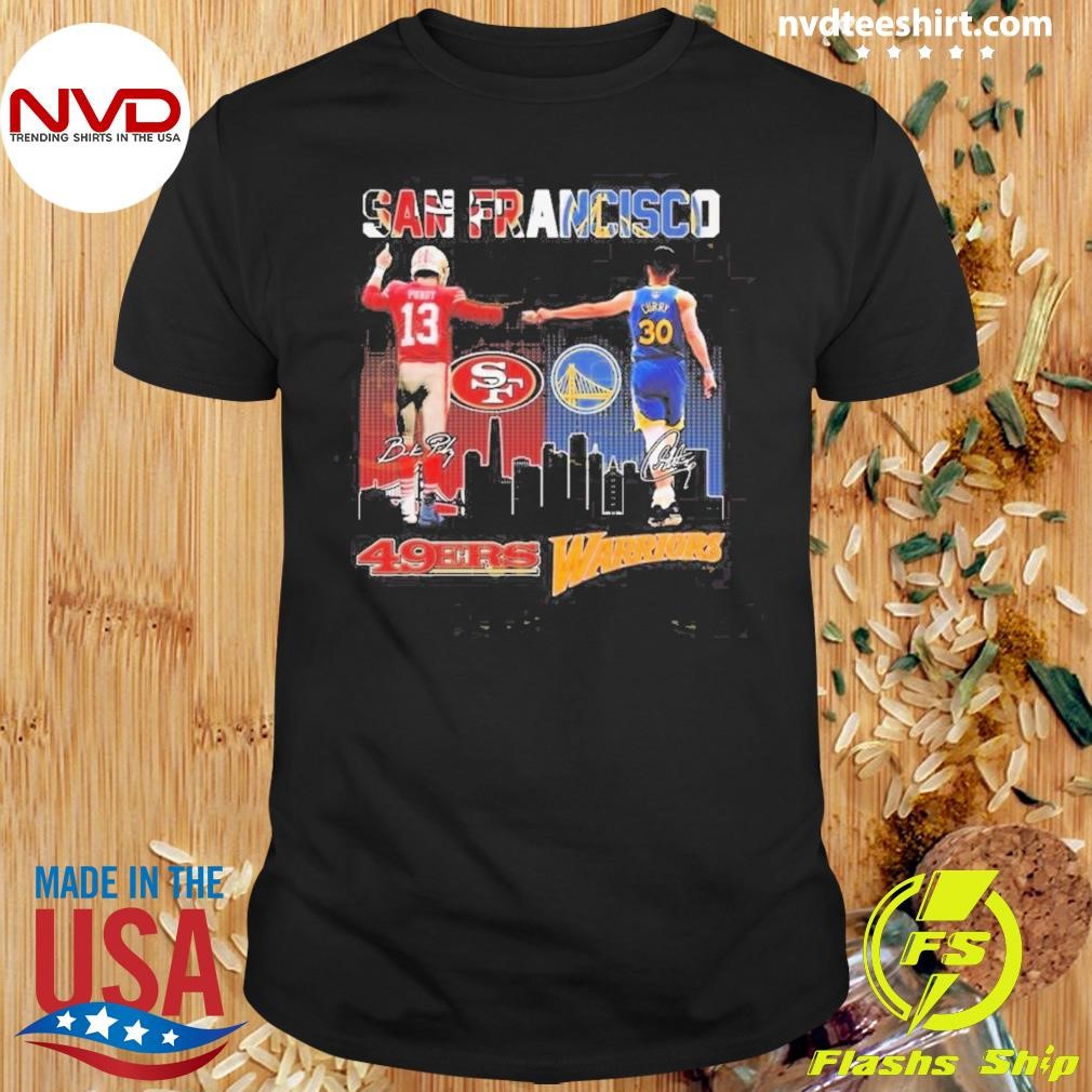 San Francisco 49ers x Golden State Warriors Signatures 2024 Shirt