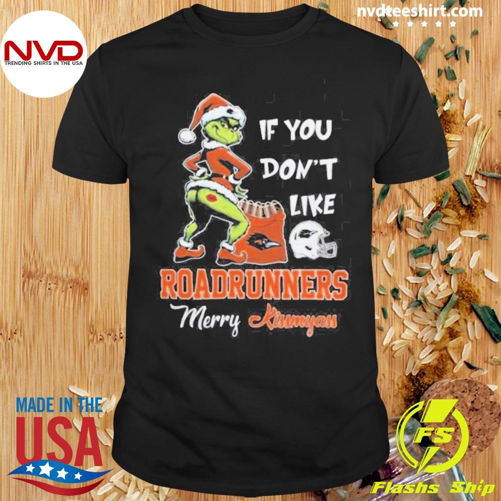 Santa If You Don’t Like UTSA Roadrunners Merry Kissmyass 2024 Shirt