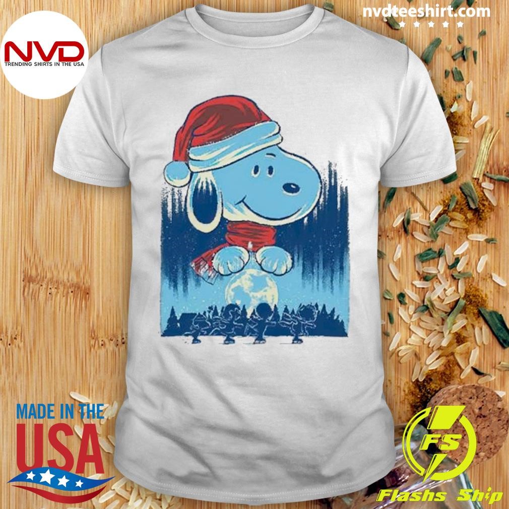 Santa Snoopy Winter Is Here Christmas 2024 Shirt