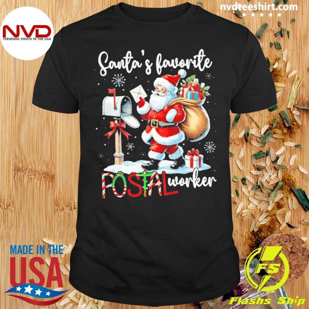 Santa’s Favorite Postal Worker Shirt