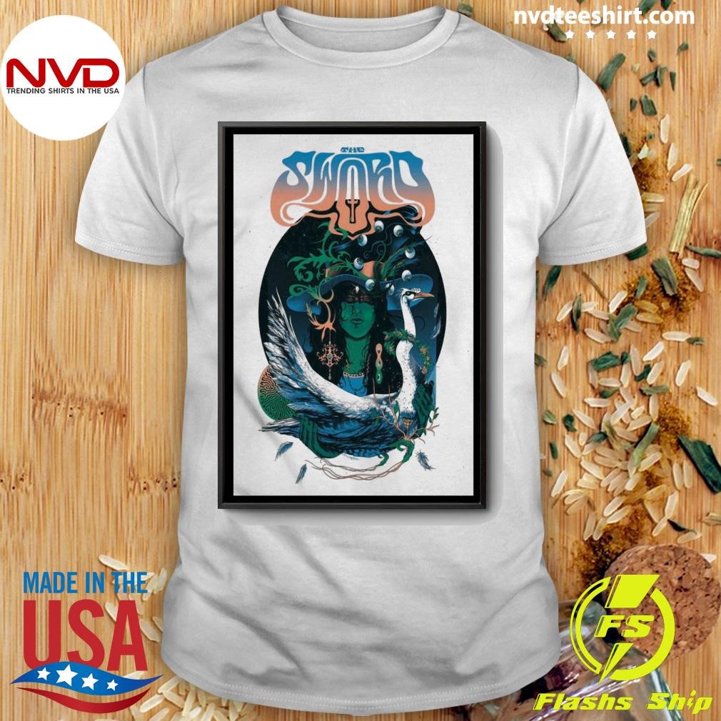 Show The Sword Poster At Levitation Tres Brujas Nov 03 2024 Tks Kowshill Shirt