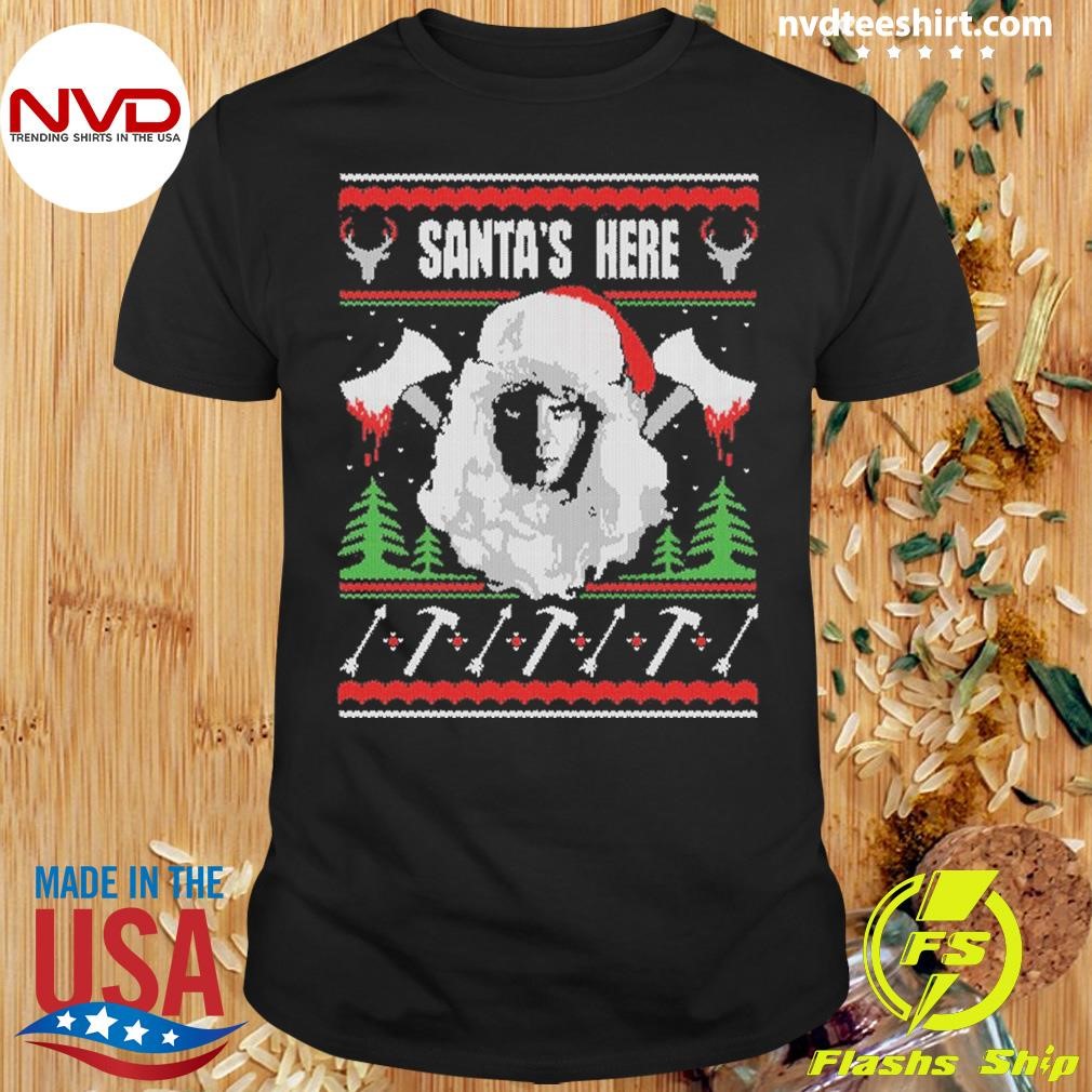 Silent Night Deadly Night Santa's Here 2024 Shirt