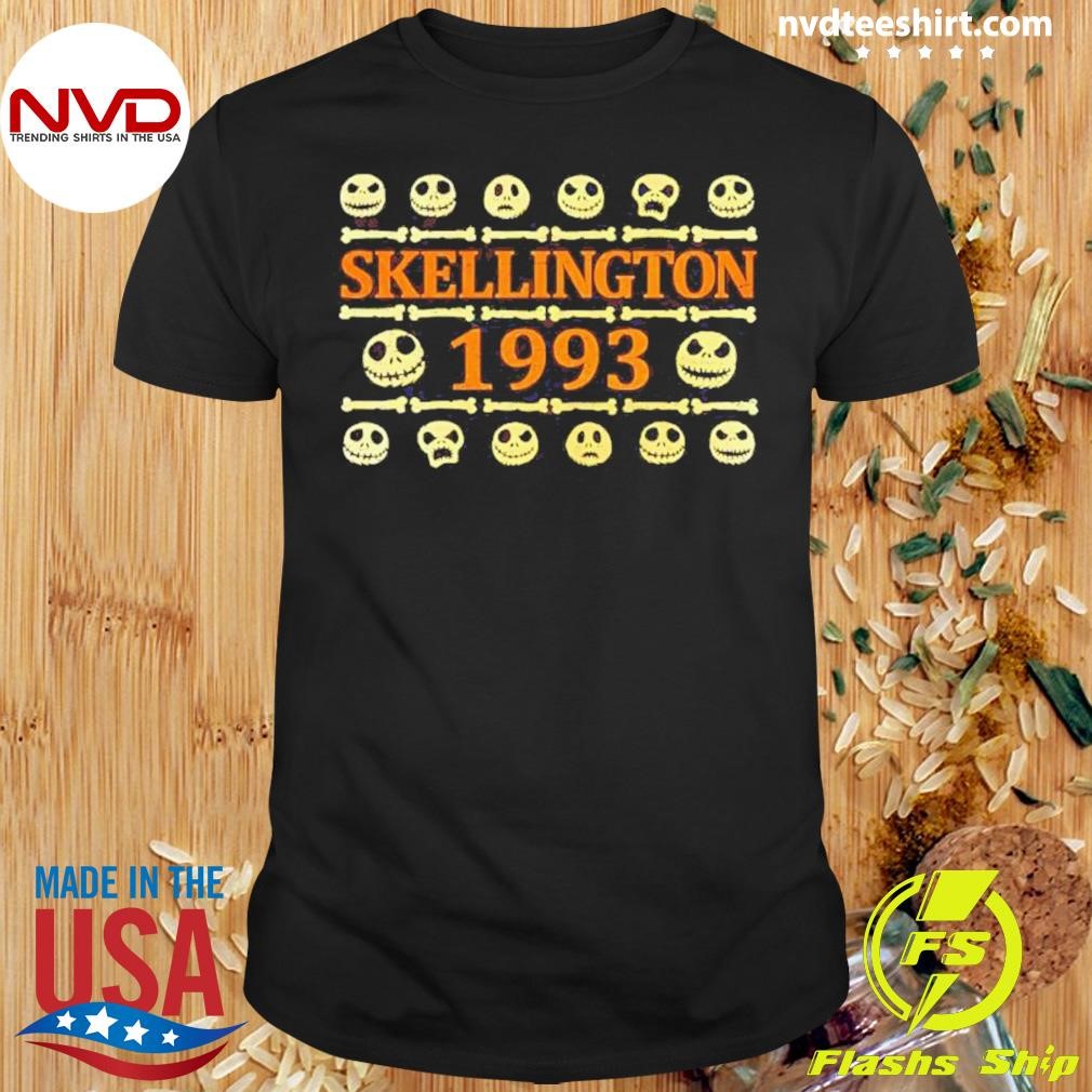 Skellington 1993 The Nightmare Before Christmas 2024 Shirt