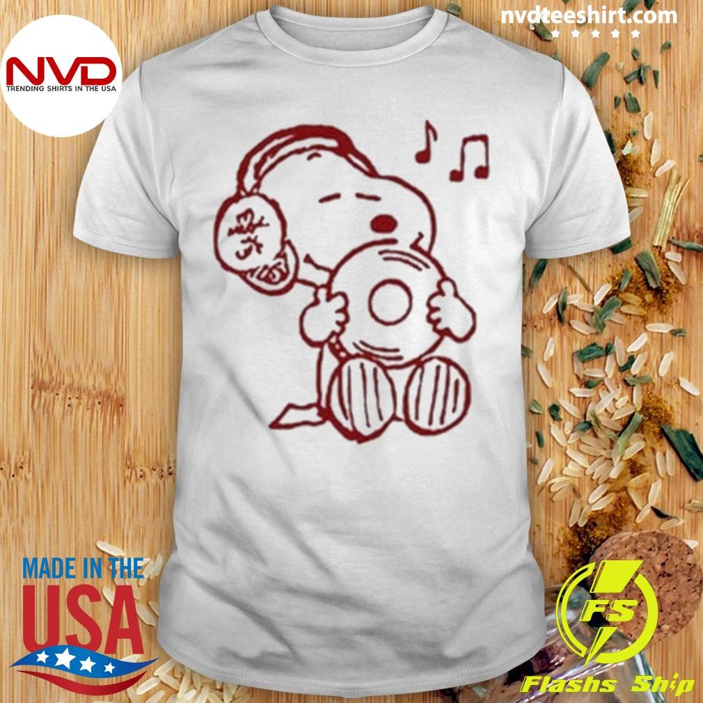 Snoopy Peanuts Music Lover Shirt