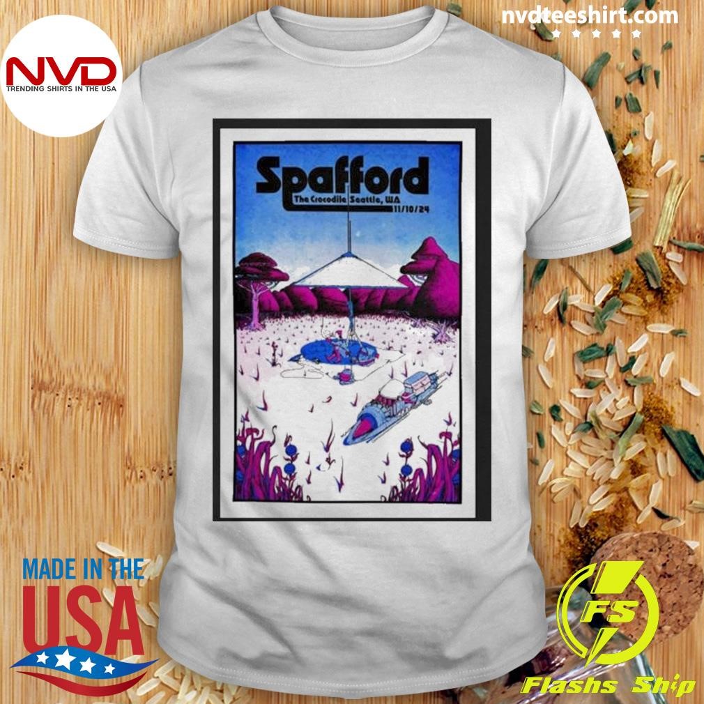 Spafford Seattle WA November 10 2024 Show Poster Shirt