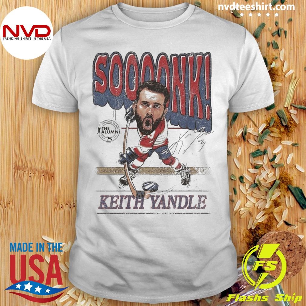 Spittin Chiclets X Nhl Alumni Association Keith Yandle Sonk Shirt