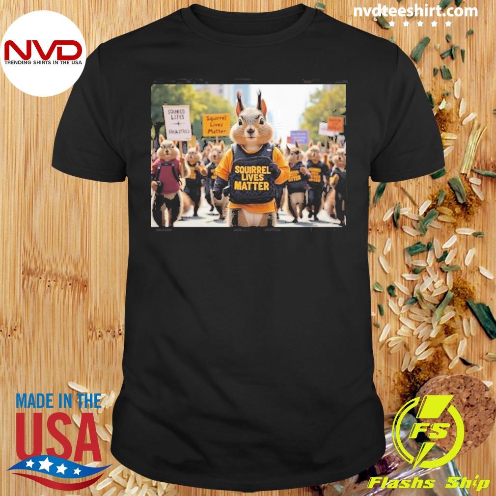 Squirrel Lives Matter Justice for Peanut 2024 Shirt