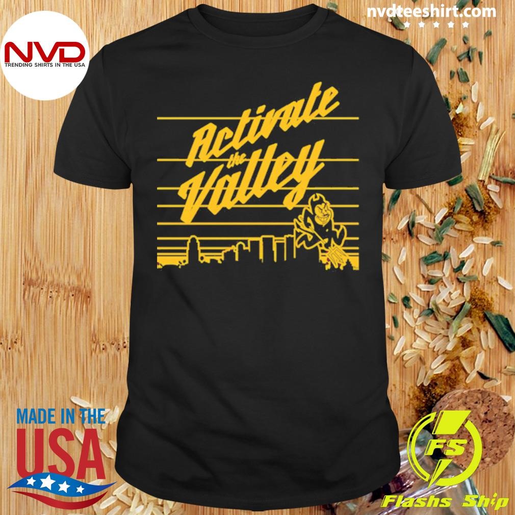 Sun Devil Activate The Valley 2024 Shirt