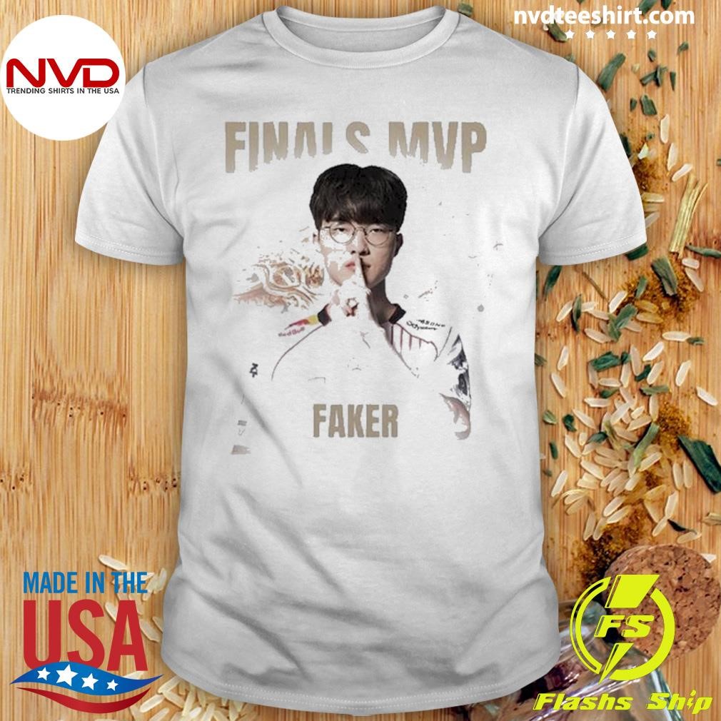 T1 Lol Faker Finals Mvp Worlds Champions 2024 Our Time Our Legancy Shirt