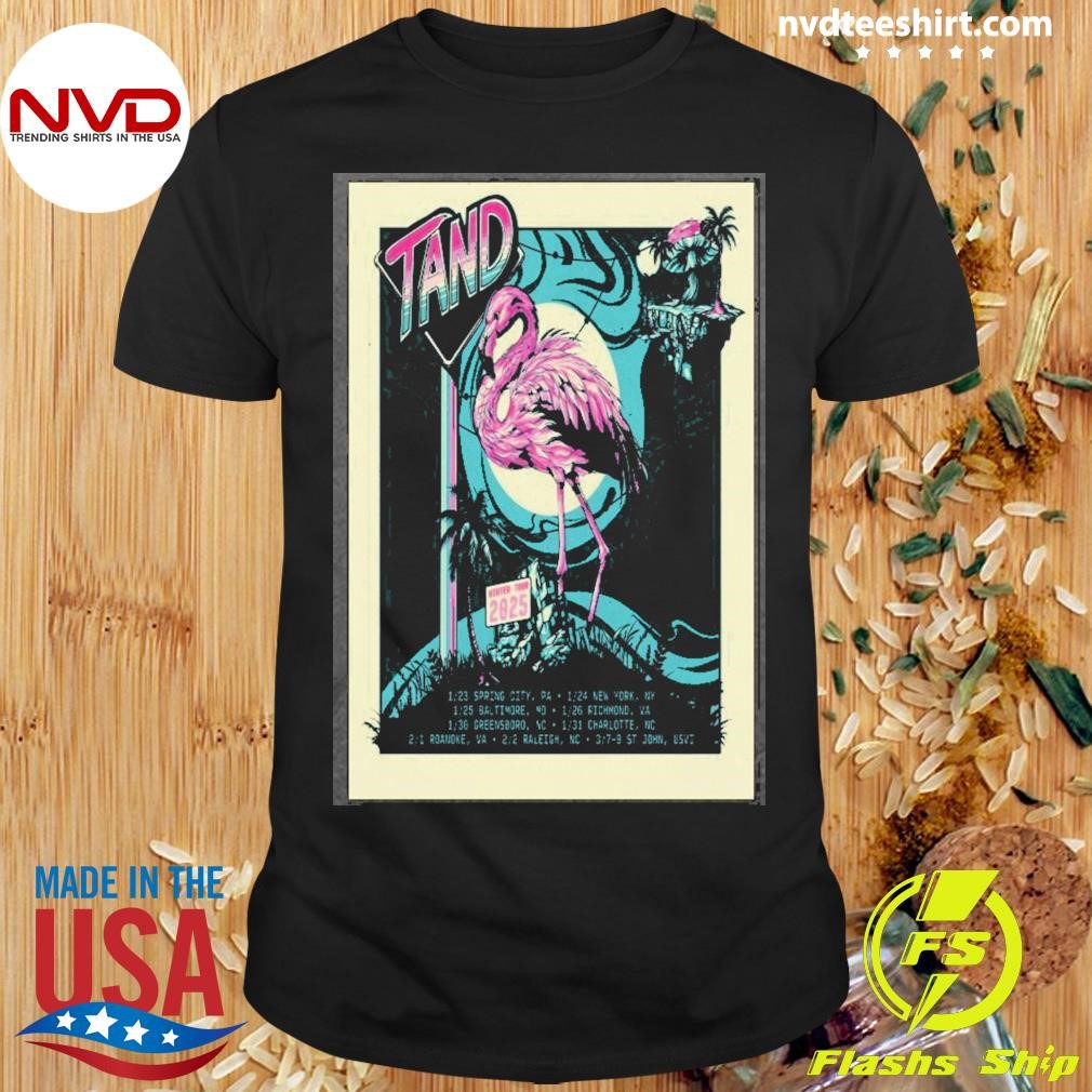 Tand Band Tour Winter 2025 Poster Shirt