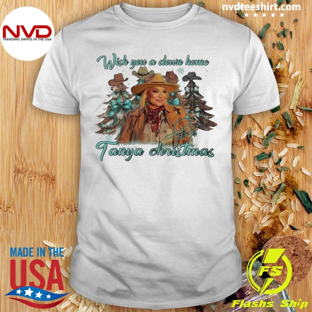 Tanya Tucker Wish You A Down Home Tanya Christmas Sweaters Shirt