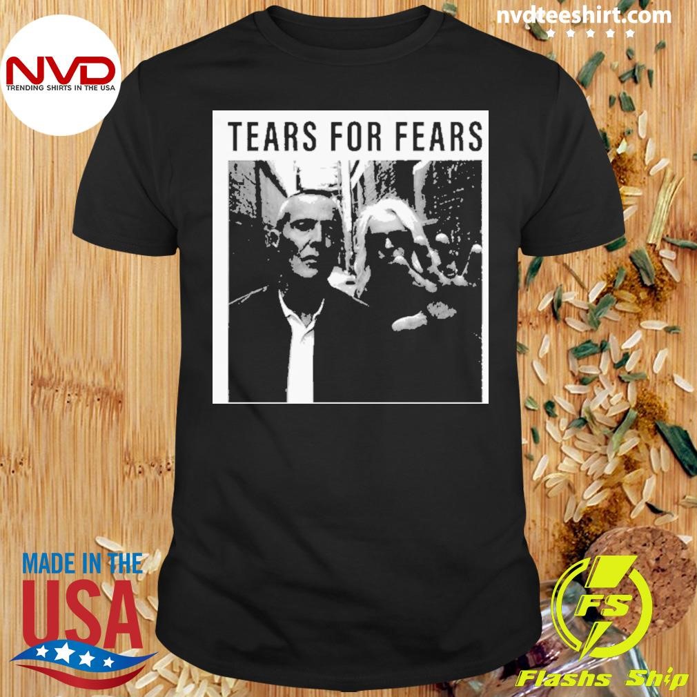 Tears For Fears Black & White Photo Shirt