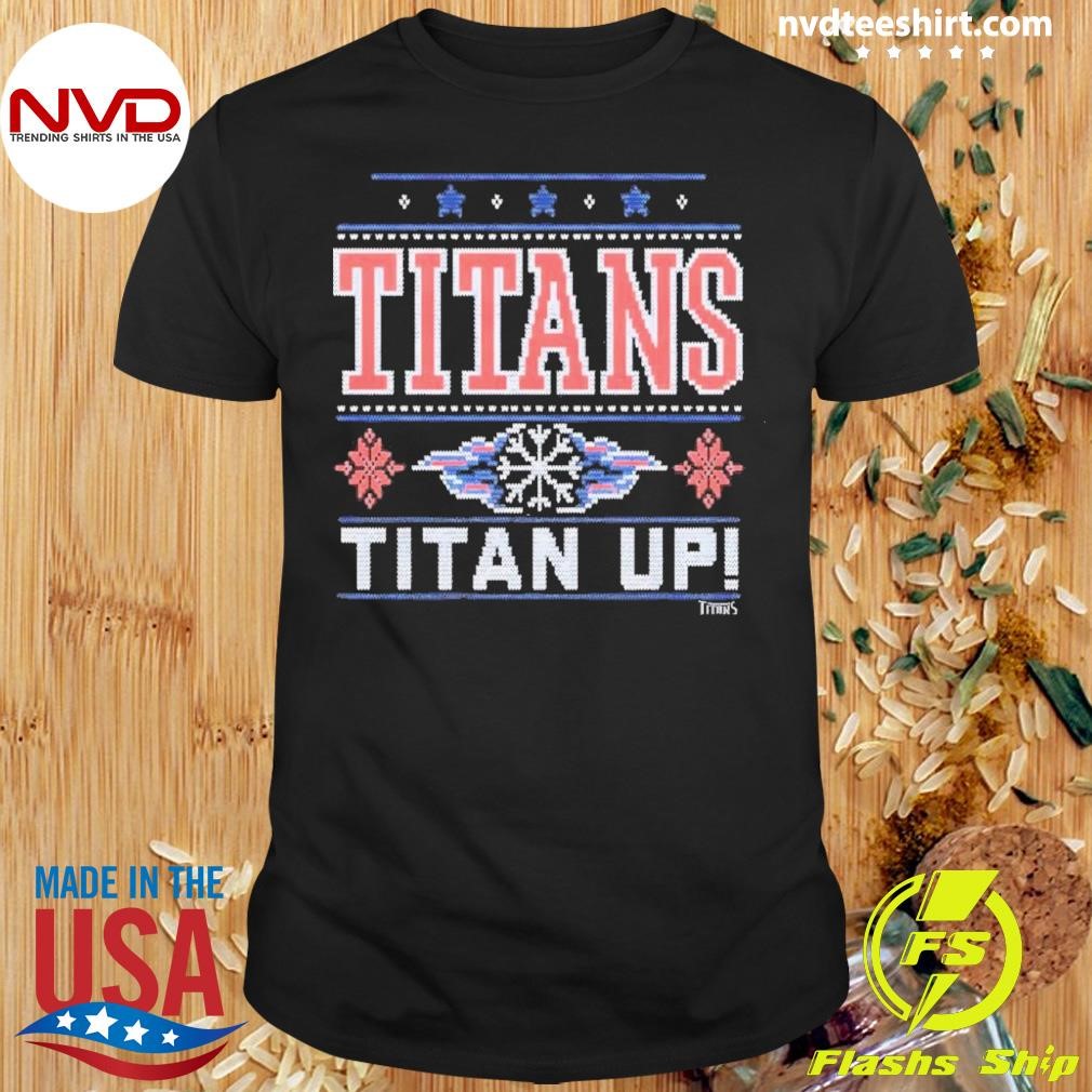 Tennessee Titans up ugly Christmas 2024 Shirt