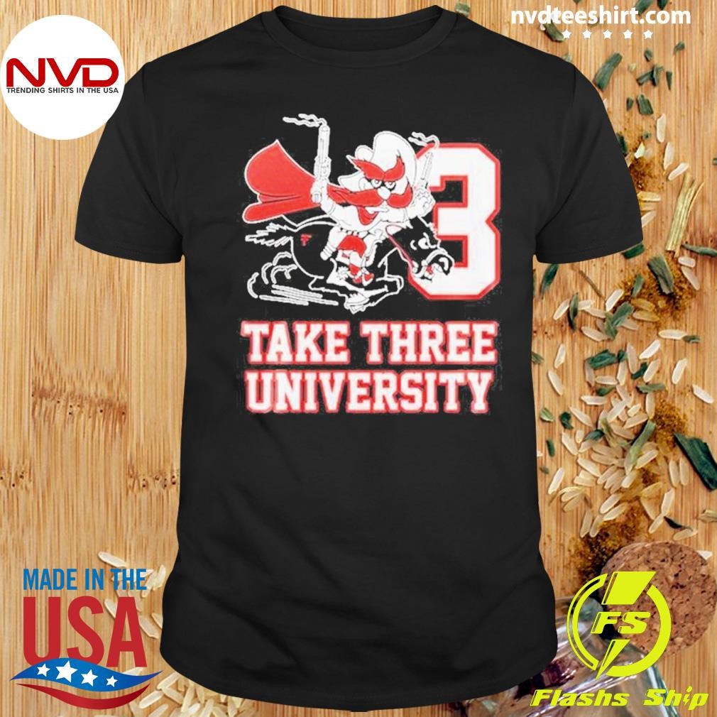 Texas Tech Red Raiders Take Three University Wreck’em Shirt