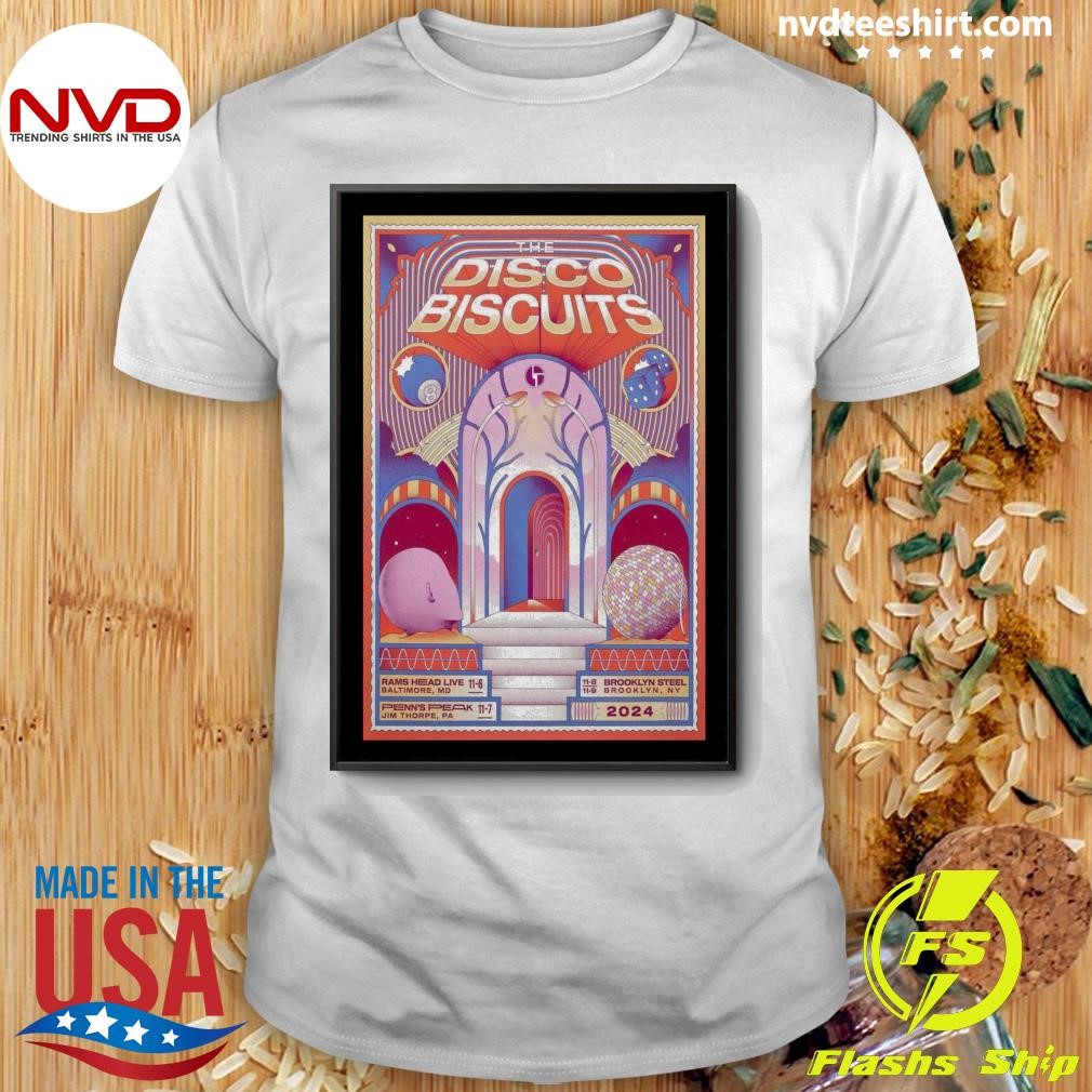 The Disco Biscuits 4 Nights Run On Nov 6-9 2024 Show Shirt