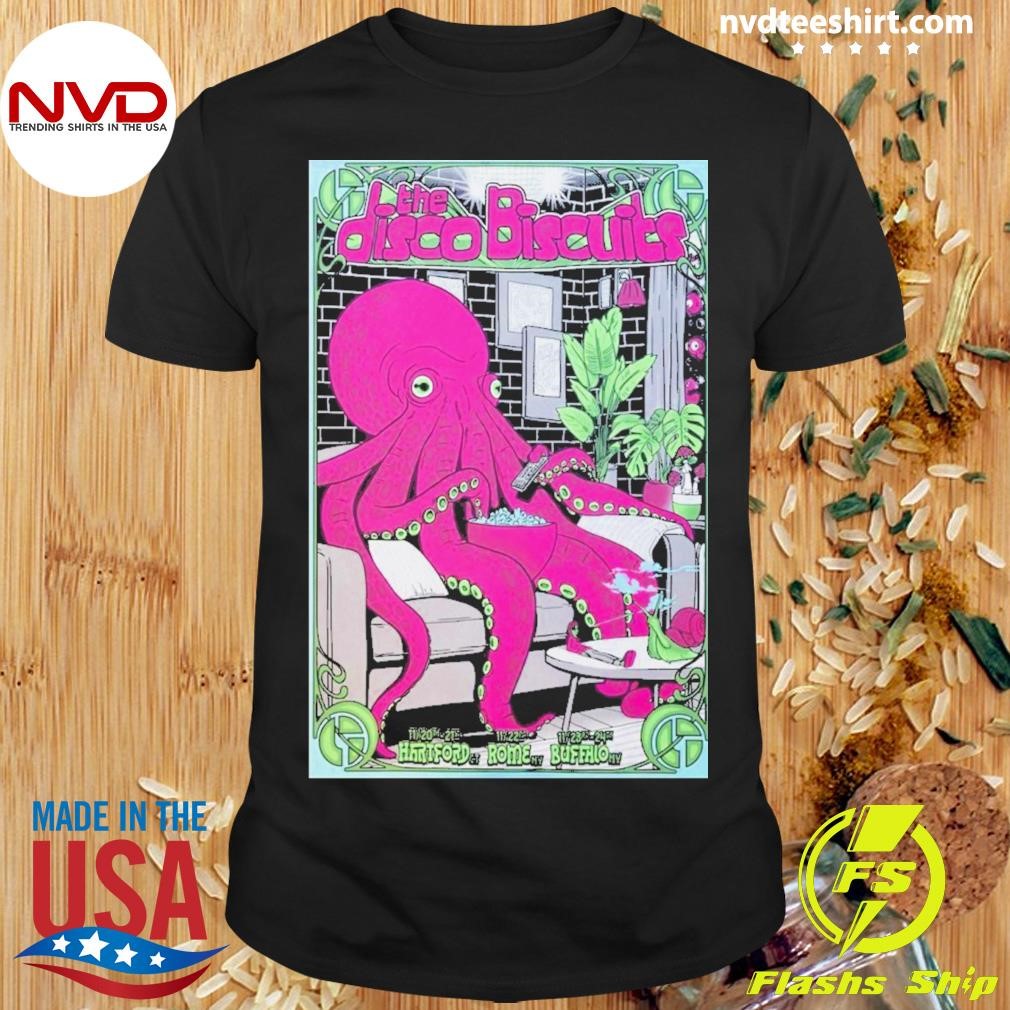 The Disco Biscuits November 23-24 2024 Buffalo Ny Poster Shirt