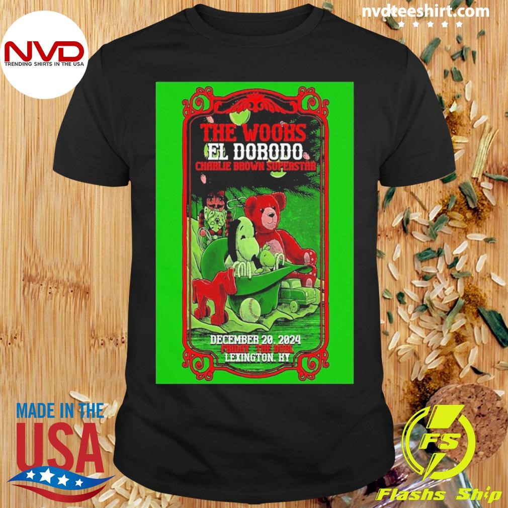 The Wooks With El Dorado Lexington KY Show December 20 2024 Shirt