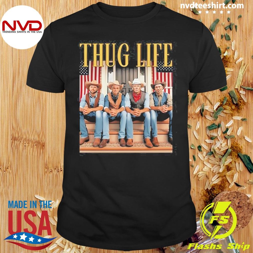 Thug Life Team Trump Vance Elon Kennedy Shirt