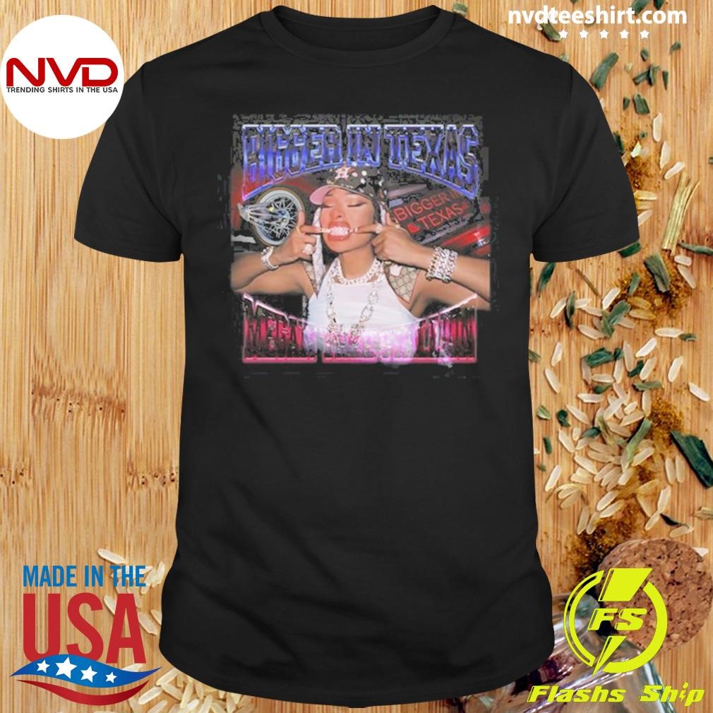 Tina Snow Bigger In Texas Megan Thee Stallion Shirt