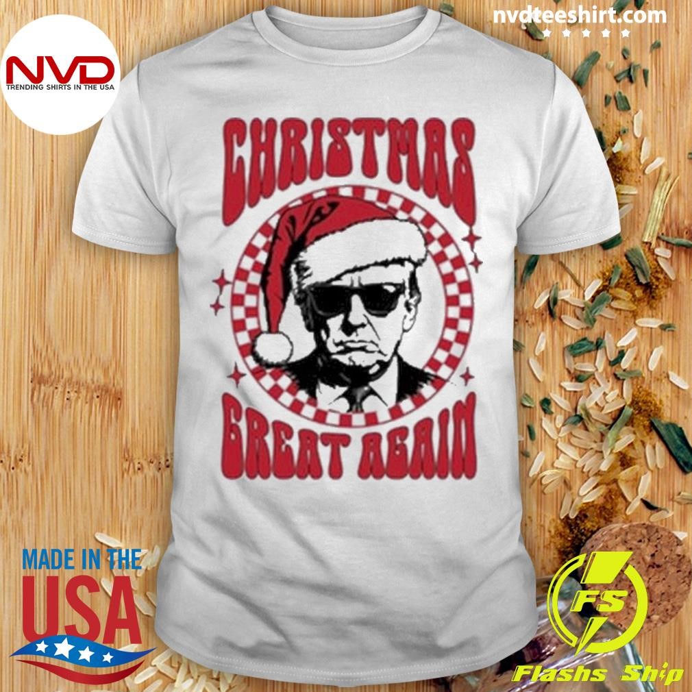 Trump Christmas Great Again 2024 Shirt