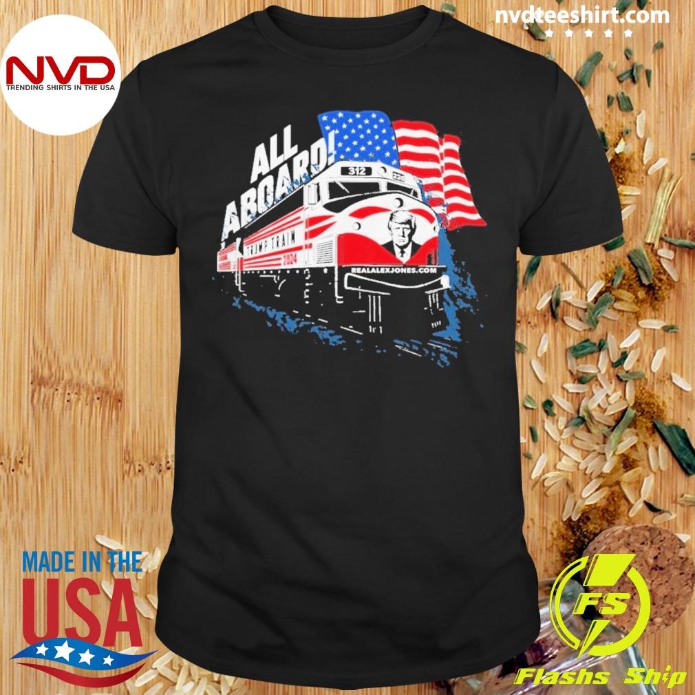 Trump Train All Aboard Shirt