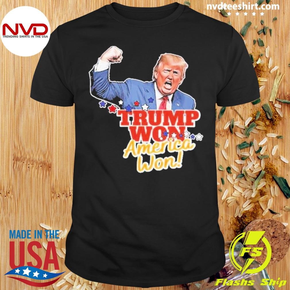 Trump Won American Won 2024 Shirt