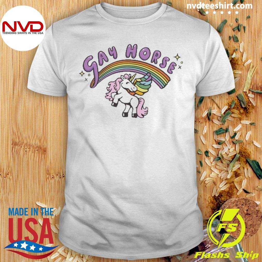 Try Guys Gay Horse Unicorn 2024 Shirt