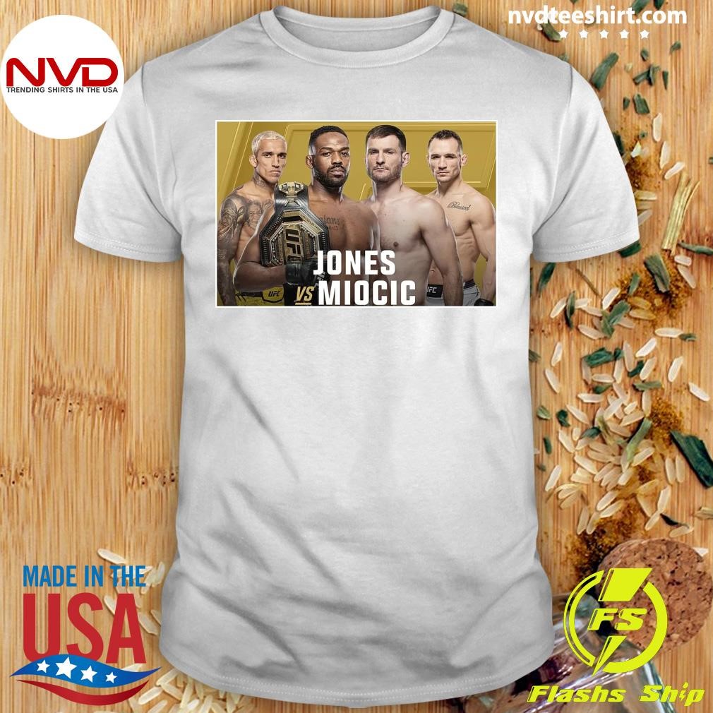 Ufc 309 Fight Card Jones Vs Miocic Shirt